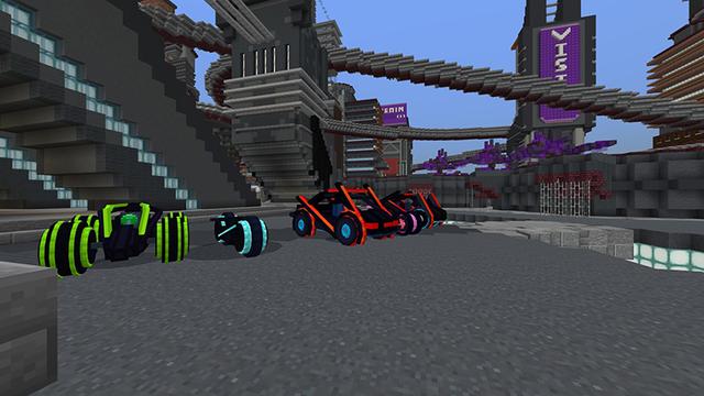 Screenshot of the Minecraft Bedrock Marketplace product Circuit City created by Team Visionary.