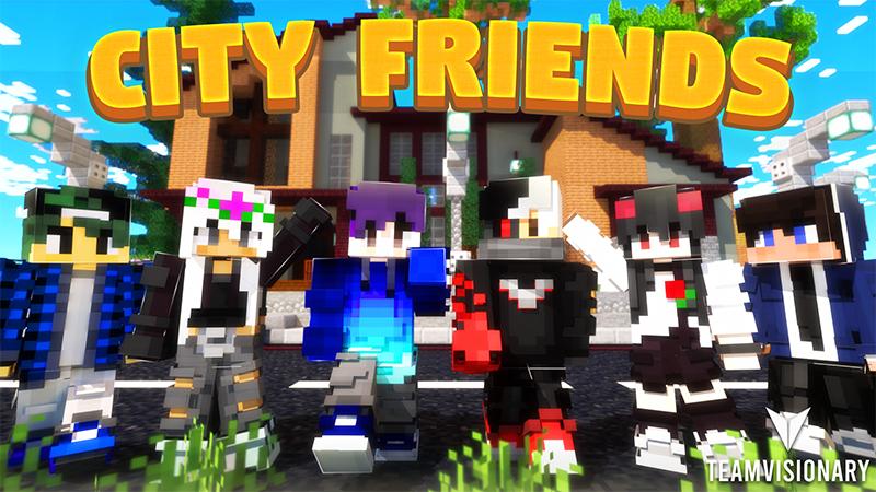 City Friends by Team Visionary | CHUNK - Minecraft Bedrock Marketplace ...