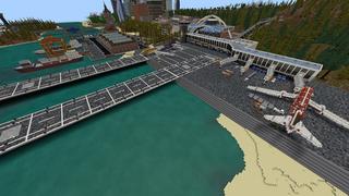 Screenshot of the Minecraft Bedrock Marketplace product City Haven created by Team Visionary.