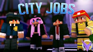Thumbnail of the Minecraft Bedrock Marketplace product City Jobs created by Team Visionary.