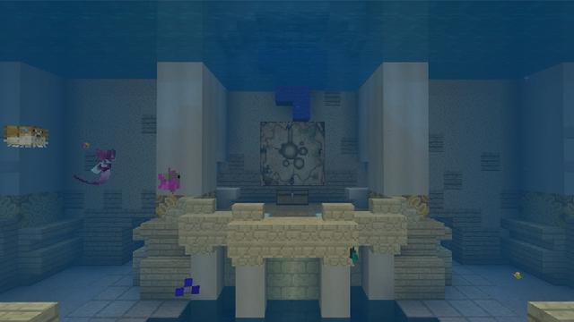 Screenshot of the Minecraft Bedrock Marketplace product City of Atlantis created by Team Visionary.