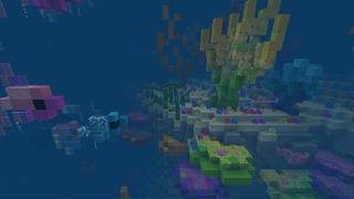 Screenshot of the Minecraft Bedrock Marketplace product City of Atlantis created by Team Visionary.