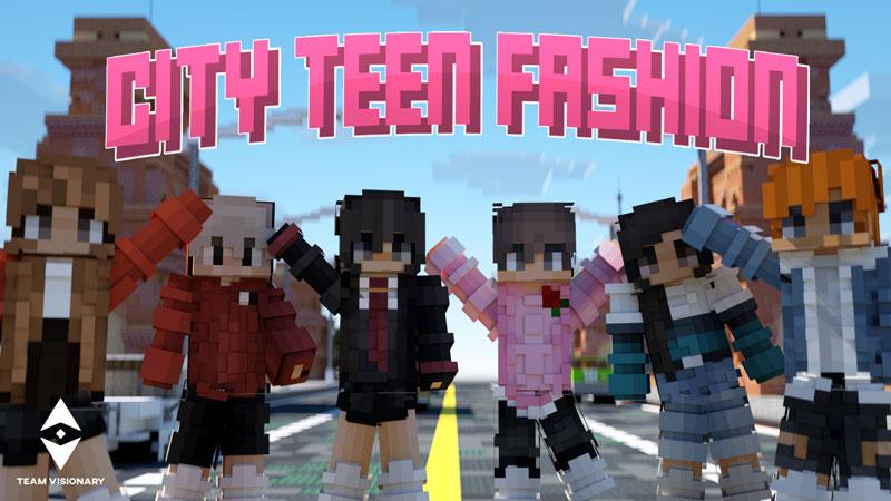City Teen Fashion by Team Visionary | CHUNK - Minecraft Bedrock ...
