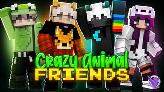Thumbnail of the Minecraft Bedrock Marketplace product Crazy Animal Friends created by Team Visionary.