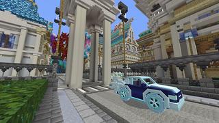 Screenshot of the Minecraft Bedrock Marketplace product Cumulus City created by Team Visionary.