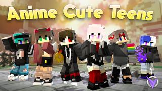 Thumbnail of the Minecraft Bedrock Marketplace product Cute Anime Teens created by Team Visionary.