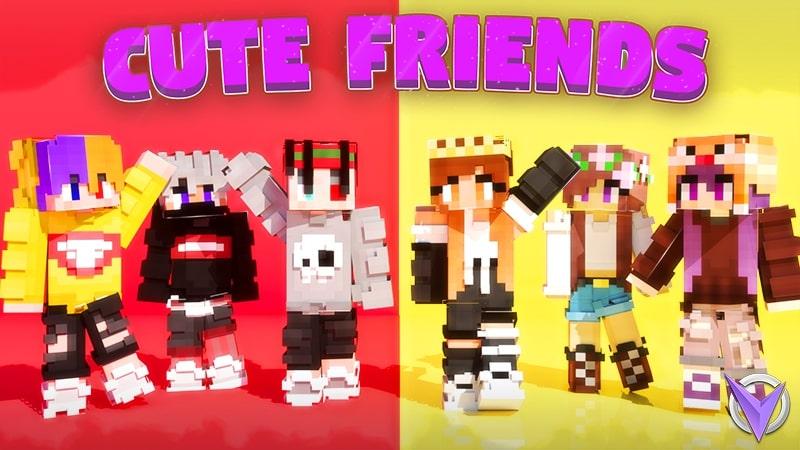 Cute Friends by Team Visionary | CHUNK - Minecraft Bedrock Marketplace ...