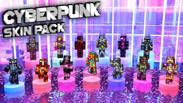 Cyber Punk Skin Pack by Team Visionary | CHUNK - Minecraft Bedrock ...