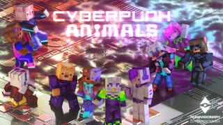 Thumbnail of the Minecraft Bedrock Marketplace product Cyberpunk Animals created by Team Visionary.