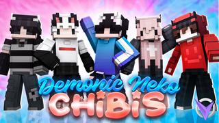 Thumbnail of the Minecraft Bedrock Marketplace product Demonic Neko Chibis created by Team Visionary.