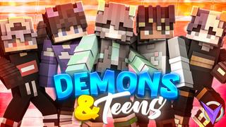 Thumbnail of the Minecraft Bedrock Marketplace product Demons & Teens created by Team Visionary.