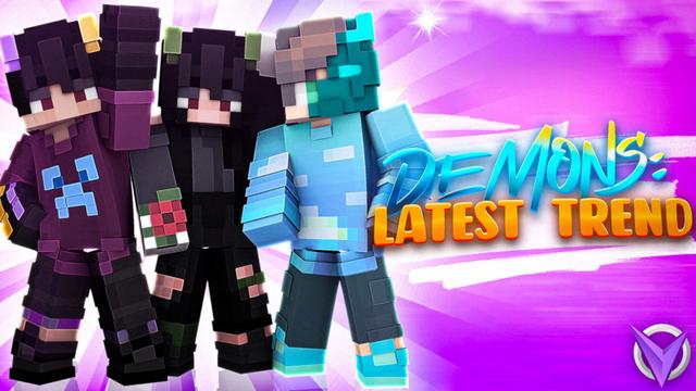 Thumbnail of the Minecraft Bedrock Marketplace product Demons: Latest Trend created by Team Visionary.