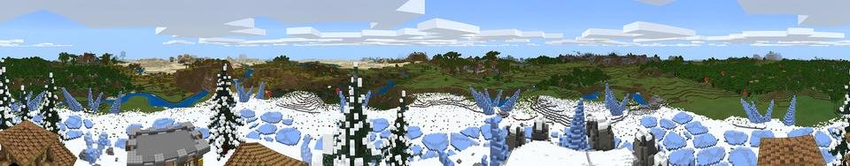 Panorama of the Minecraft Bedrock Marketplace product Dragon Lair Survival created by Team Visionary.