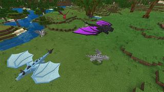 Screenshot of the Minecraft Bedrock Marketplace product Dragon Lair Survival created by Team Visionary.