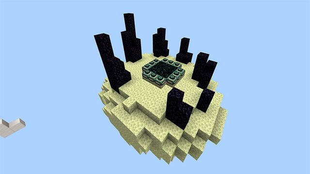 Screenshot of the Minecraft Bedrock Marketplace product Dragon Skyblock created by Team Visionary.
