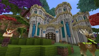 Screenshot of the Minecraft Bedrock Marketplace product Elven Castle: Elenore created by Team Visionary.