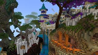 Screenshot of the Minecraft Bedrock Marketplace product Elven Castle: Elenore created by Team Visionary.