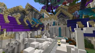Screenshot of the Minecraft Bedrock Marketplace product Elven Castle: Elenore created by Team Visionary.