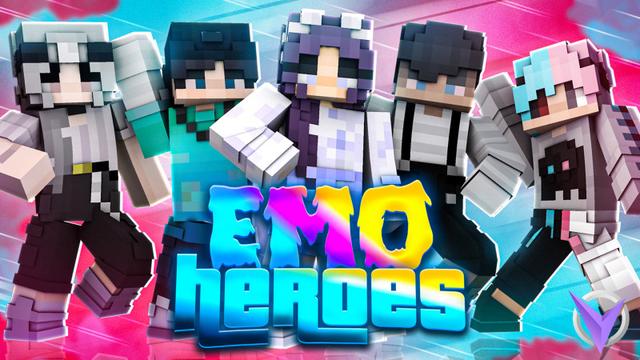 Thumbnail of the Minecraft Bedrock Marketplace product Emo Heroes created by Team Visionary.