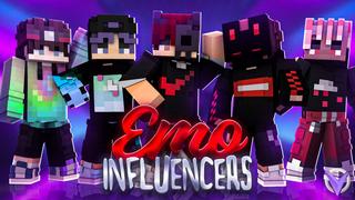 Thumbnail of the Minecraft Bedrock Marketplace product Emo Influencers created by Team Visionary.