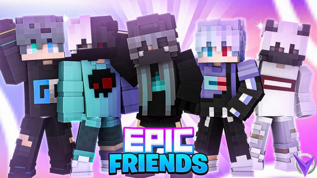 Thumbnail of the Minecraft Bedrock Marketplace product Epic Friends created by Team Visionary.