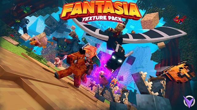 Thumbnail of the Minecraft Bedrock Marketplace product Fantasia Texture Pack created by Team Visionary.