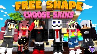 Thumbnail of the Minecraft Bedrock Marketplace product Free Shape: Choose Skins created by Team Visionary.