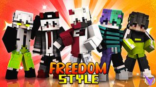Thumbnail of the Minecraft Bedrock Marketplace product Freedom Style created by Team Visionary.