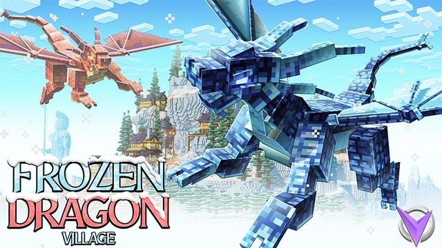 Thumbnail of the Minecraft Bedrock Marketplace product Aldea del Dragón Congelado created by Team Visionary.