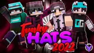 Thumbnail of the Minecraft Bedrock Marketplace product Funky Hats 2022 created by Team Visionary.