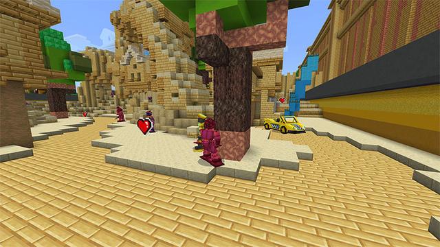 Screenshot of the Minecraft Bedrock Marketplace product Giant Backyard created by Team Visionary.
