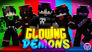 Thumbnail of the Minecraft Bedrock Marketplace product Glowing Demons created by Team Visionary.