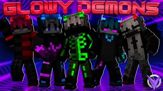 Thumbnail of the Minecraft Bedrock Marketplace product Glowy Demons created by Team Visionary.