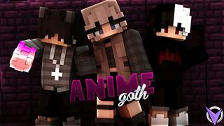 Thumbnail of the Minecraft Bedrock Marketplace product Goth Anime created by Team Visionary.