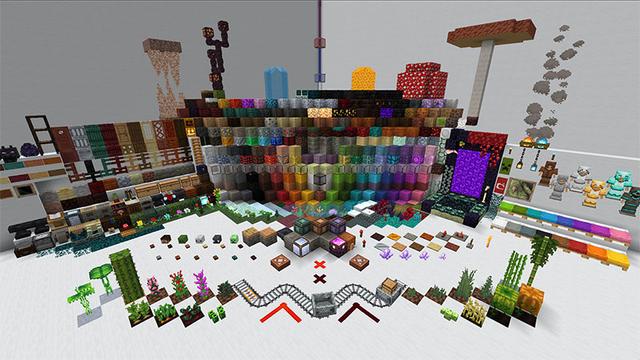 Screenshot of the Minecraft Bedrock Marketplace product Heritage Texture Pack created by Team Visionary.