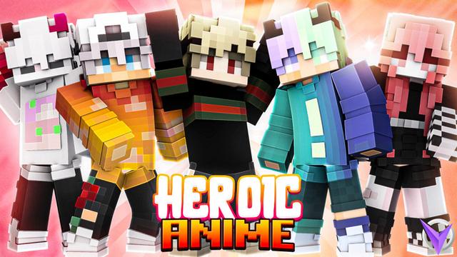Thumbnail of the Minecraft Bedrock Marketplace product Heroic Anime created by Team Visionary.