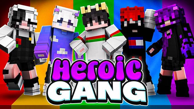 Thumbnail of the Minecraft Bedrock Marketplace product Heroic Gang created by Team Visionary.