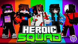 Thumbnail of the Minecraft Bedrock Marketplace product Heroic Squad created by Team Visionary.