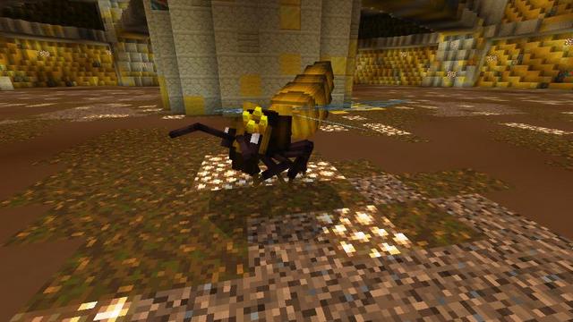 Screenshot of the Minecraft Bedrock Marketplace product Hive City Defence created by Team Visionary.