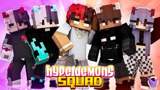 Thumbnail of the Minecraft Bedrock Marketplace product Hype Demons Squad created by Team Visionary.