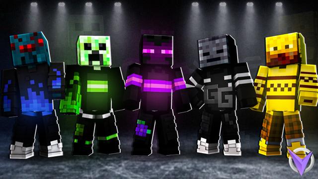 Thumbnail of the Minecraft Bedrock Marketplace product KPoP Monsters created by Team Visionary.