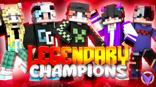 Thumbnail of the Minecraft Bedrock Marketplace product Legendary Champions created by Team Visionary.