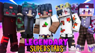 Thumbnail of the Minecraft Bedrock Marketplace product Legendary Superstars created by Team Visionary.