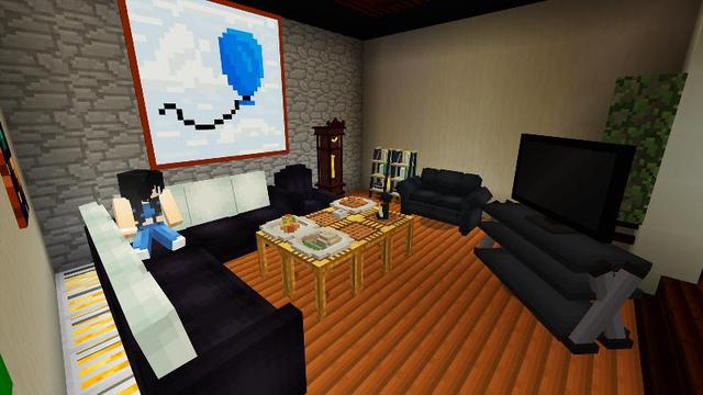 Screenshot of the Minecraft Bedrock Marketplace product Luxuries of Freedom City created by Team Visionary.