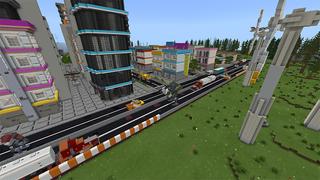 Screenshot of the Minecraft Bedrock Marketplace product Mech Clash created by Team Visionary.