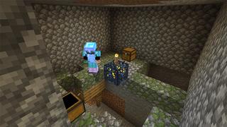 Screenshot of the Minecraft Bedrock Marketplace product Guerras mineras created by Team Visionary.