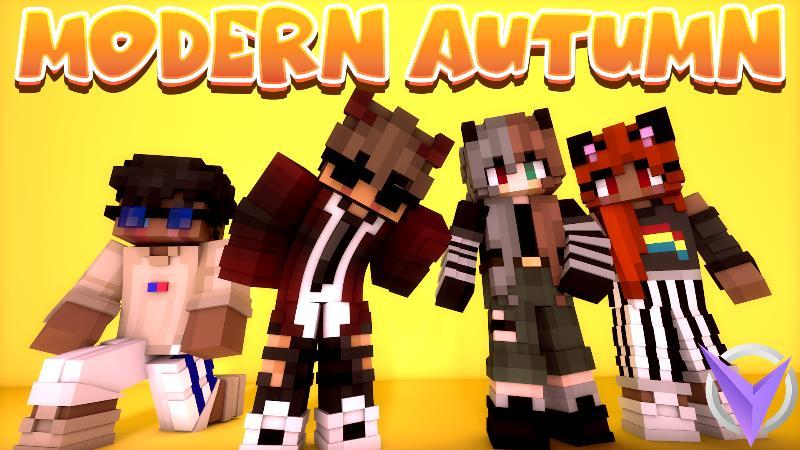 Modern Autumn by Team Visionary | CHUNK - Minecraft Bedrock Marketplace ...