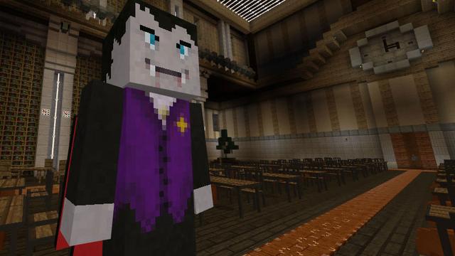 Screenshot of the Minecraft Bedrock Marketplace product Monster School created by Team Visionary.