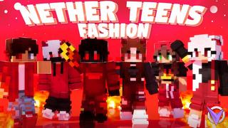 Thumbnail of the Minecraft Bedrock Marketplace product Nether Teens Fashion created by Team Visionary.
