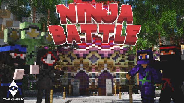 Thumbnail of the Minecraft Bedrock Marketplace product Ninja Battle created by Team Visionary.